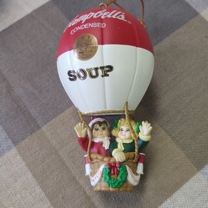 6 Campbell Kids Soup Christmas Ornaments